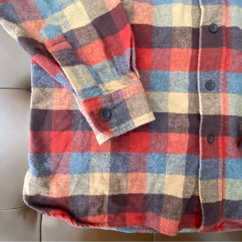 L.L. Bean Multicolor Plaid Shirt - Picture 2 of 7